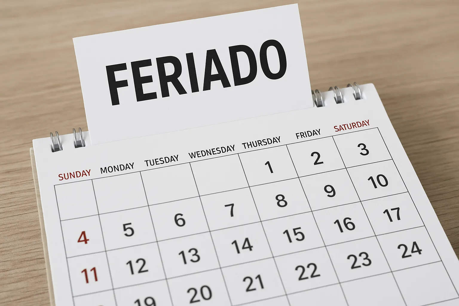 Feriados prolongados em 2026 - Imagem: Reprodução.