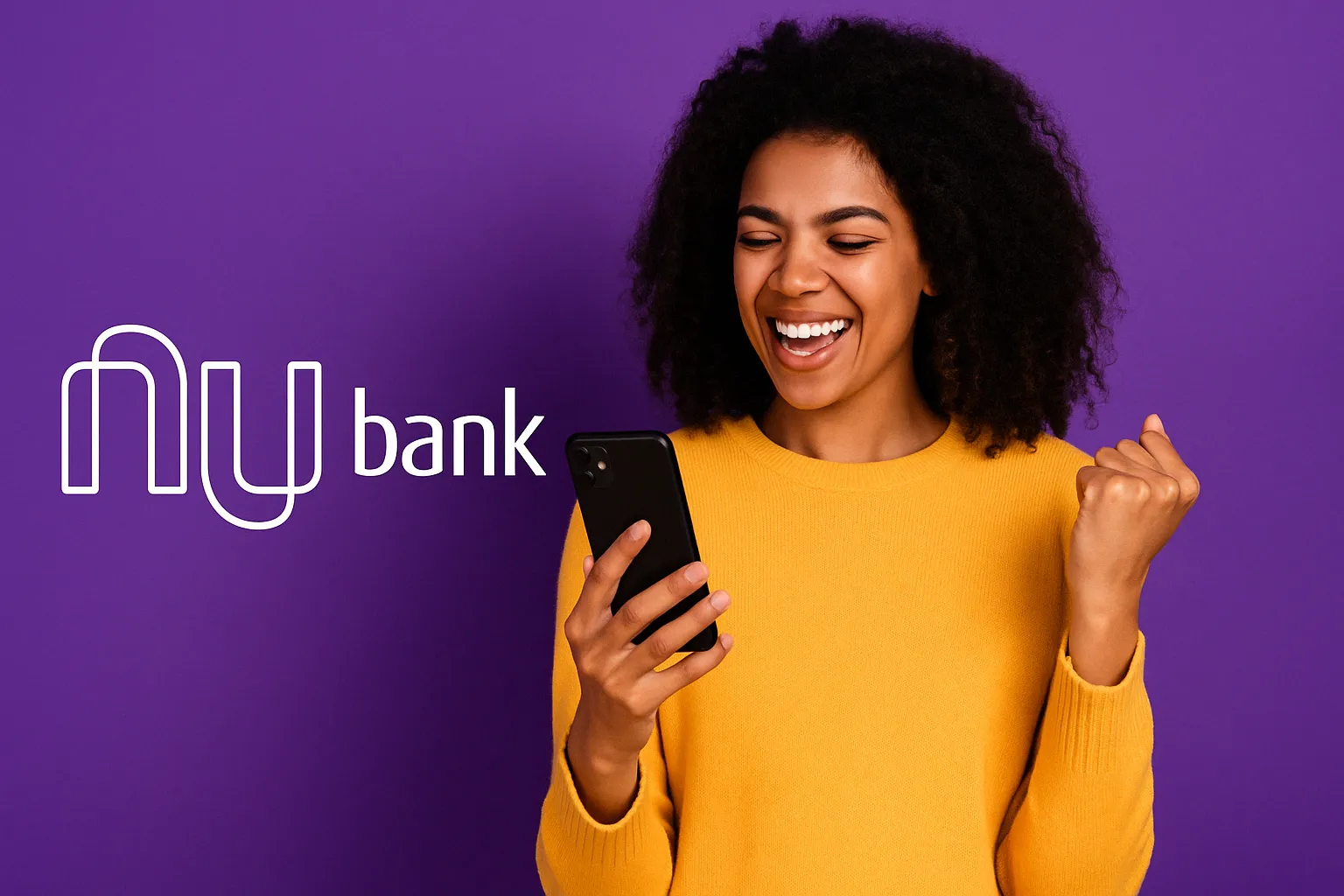 Pix por mensagem do Nubank - Imagem: Reprodução.