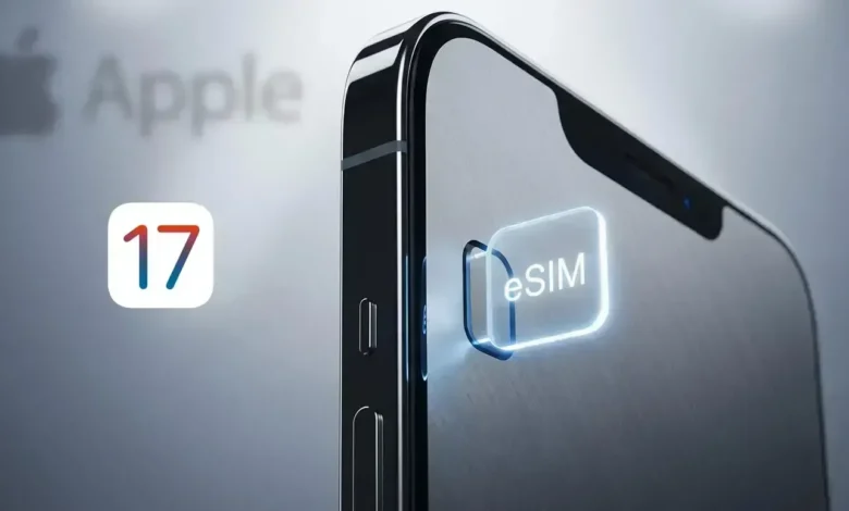 iPhone 17 Air com eSIM - Imagem: Reprodução.