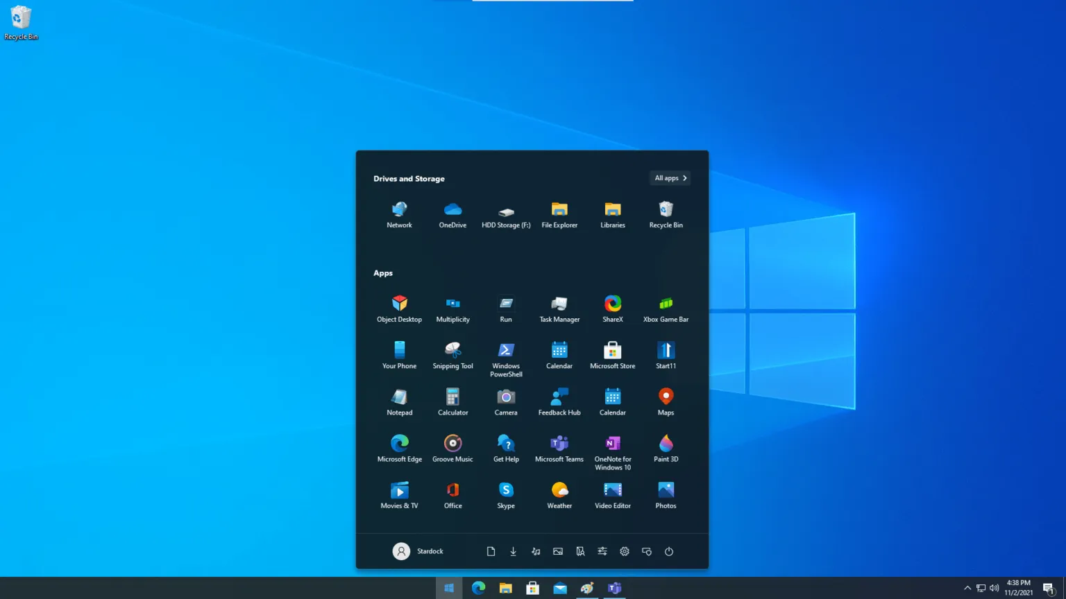 Menu Iniciar do Windows 11 - Imagem: Reprodução.