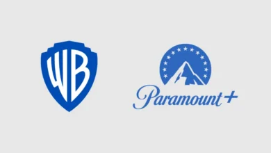 Warner e Paramount+ - Imagem: Reprodução.