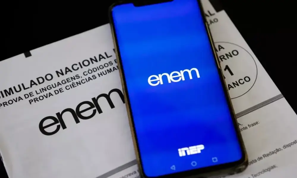 Gabarito da primeira prova do Enem - Imagem: Reprodução.