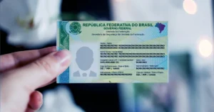 Emissão gratuita da nova carteira de identidade nacional - Imagem: Reprodução.