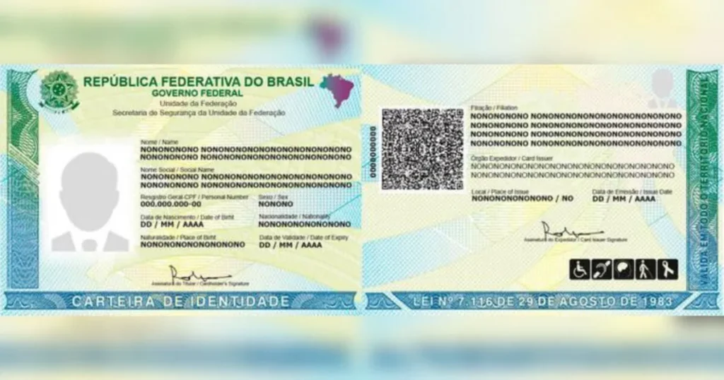 Mudanças no novo RG - Imagem: Reprodução.