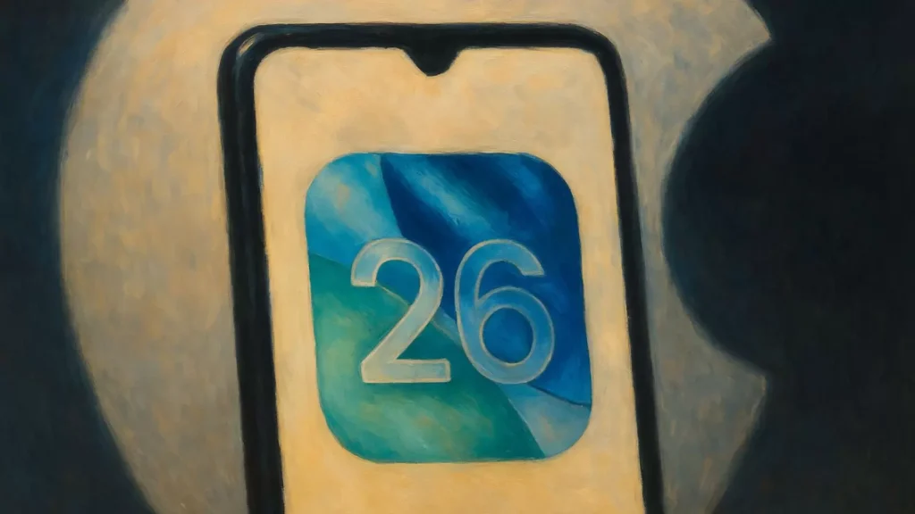 Atualização do iOS 26.1 RC - Imagem: Reprodução.